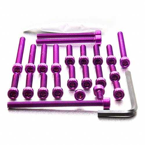 アルミニウム エンジンボルトキット(ソケットキャップ) ヤマハ YZF 125 '09+ EYA056P (CDC) ボルトキャップ アルミニウム エンジンボルトキット(ソケットキャップ) ヤマハ YZF 125 '09+ EYA056P (CDC) ボルトキャップ