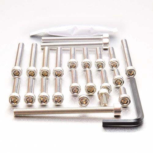 アルミニウム エンジンボルトキット(ソケットキャップ) ヤマハ YZF 125 '09+ EYA056S (CDC) ボルトキャップ アルミニウム エンジンボルトキット(ソケットキャップ) ヤマハ YZF 125 '09+ EYA056S (CDC) ボルトキャップ