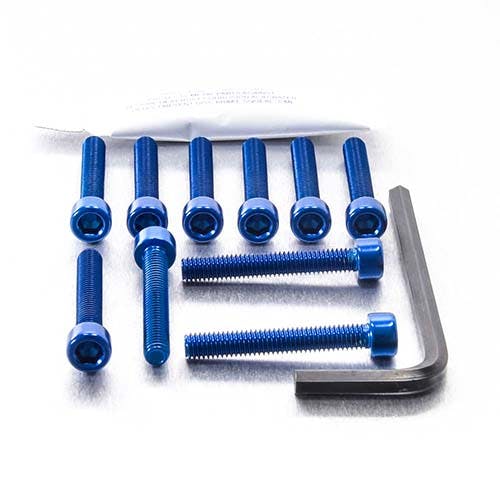 アルミニウム エンジンボルトキット(ソケットキャップ) ヤマハ YP250R X-Max EYA085B (CDC) ボルトキャップ アルミニウム エンジンボルトキット(ソケットキャップ) ヤマハ YP250R X-Max EYA085B (CDC) ボルトキャップ