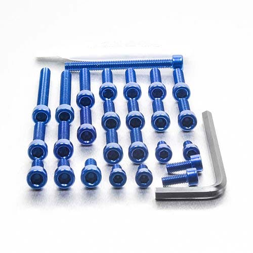 アルミニウム エンジンボルトキット(ソケットキャップ) ヤマハ RD350 YPVS EYA090B (CDC) ボルトキャップ アルミニウム エンジンボルトキット(ソケットキャップ) ヤマハ RD350 YPVS EYA090B (CDC) ボルトキャップ