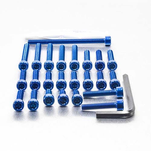 アルミニウム エンジンボルトキット(ソケットキャップ) ヤマハ RD 500 LC EYA110B (CDC) ボルトキャップ アルミニウム エンジンボルトキット(ソケットキャップ) ヤマハ RD 500 LC EYA110B (CDC) ボルトキャップ