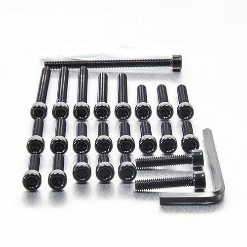 アルミニウム エンジンボルトキット(ソケットキャップ) ヤマハ RD 500 LC EYA110BK (CDC) ボルトキャップ アルミニウム エンジンボルトキット(ソケットキャップ) ヤマハ RD 500 LC EYA110BK (CDC) ボルトキャップ