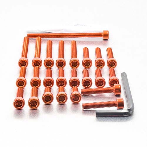 アルミニウム エンジンボルトキット(ソケットキャップ) ヤマハ RD 500 LC EYA110O (CDC) ボルトキャップ アルミニウム エンジンボルトキット(ソケットキャップ) ヤマハ RD 500 LC EYA110O (CDC) ボルトキャップ