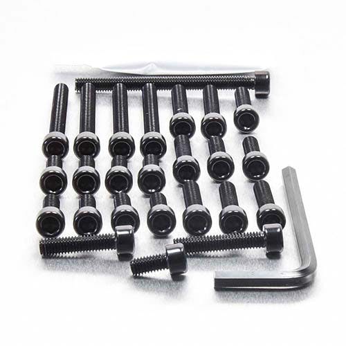 アルミニウム エンジンボルトキット(ソケットキャップ) ヤマハ XJ600 '82-'88 EYA145BK (CDC) ボルトキャップ アルミニウム エンジンボルトキット(ソケットキャップ) ヤマハ XJ600 '82-'88 EYA145BK (CDC) ボルトキャップ