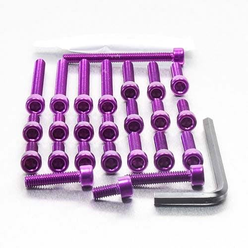 アルミニウム エンジンボルトキット(ソケットキャップ) ヤマハ XJ600 '82-'88 EYA145P (CDC) ボルトキャップ アルミニウム エンジンボルトキット(ソケットキャップ) ヤマハ XJ600 '82-'88 EYA145P (CDC) ボルトキャップ