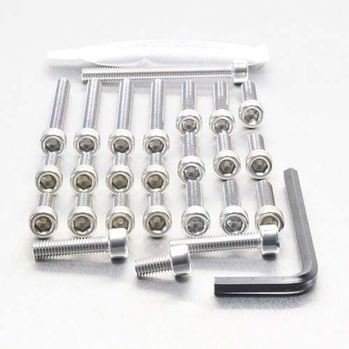 アルミニウム エンジンボルトキット(ソケットキャップ) ヤマハ XJ600 '82-'88 EYA145S (CDC) ボルトキャップ アルミニウム エンジンボルトキット(ソケットキャップ) ヤマハ XJ600 '82-'88 EYA145S (CDC) ボルトキャップ