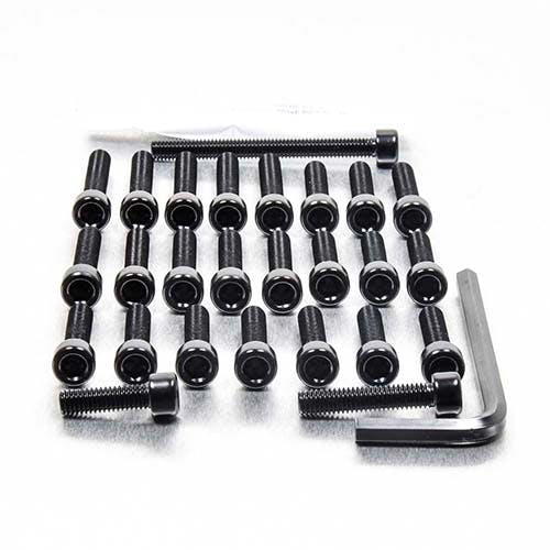 アルミニウム エンジンボルトキット(ソケットキャップ) ヤマハ FZR600 -'94 EYA180BK (CDC) ボルトキャップ アルミニウム エンジンボルトキット(ソケットキャップ) ヤマハ FZR600 -'94 EYA180BK (CDC) ボルトキャップ