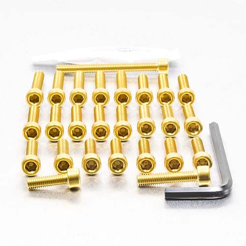 アルミニウム エンジンボルトキット(ソケットキャップ) ヤマハ FZR600 -'94 EYA180G (CDC) ボルトキャップ アルミニウム エンジンボルトキット(ソケットキャップ) ヤマハ FZR600 -'94 EYA180G (CDC) ボルトキャップ