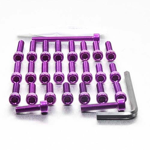 アルミニウム エンジンボルトキット(ソケットキャップ) ヤマハ FZR600 -'94 EYA180P (CDC) ボルトキャップ アルミニウム エンジンボルトキット(ソケットキャップ) ヤマハ FZR600 -'94 EYA180P (CDC) ボルトキャップ