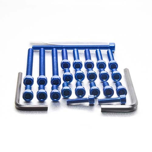 アルミニウム エンジンボルトキット(ソケットキャップ) ヤマハ XS650 '75 EYA240B (CDC) ボルトキャップ アルミニウム エンジンボルトキット(ソケットキャップ) ヤマハ XS650 '75 EYA240B (CDC) ボルトキャップ