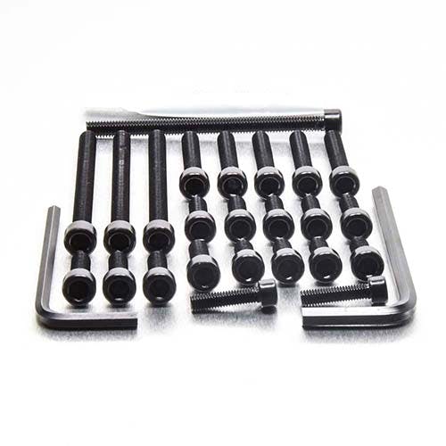 アルミニウム エンジンボルトキット(ソケットキャップ) ヤマハ XS650 '75 EYA240BK (CDC) ボルトキャップ アルミニウム エンジンボルトキット(ソケットキャップ) ヤマハ XS650 '75 EYA240BK (CDC) ボルトキャップ