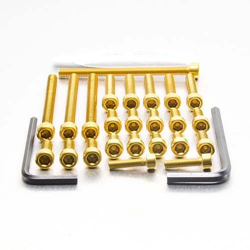 アルミニウム エンジンボルトキット(ソケットキャップ) ヤマハ XS650 '75 EYA240G (CDC) ボルトキャップ アルミニウム エンジンボルトキット(ソケットキャップ) ヤマハ XS650 '75 EYA240G (CDC) ボルトキャップ