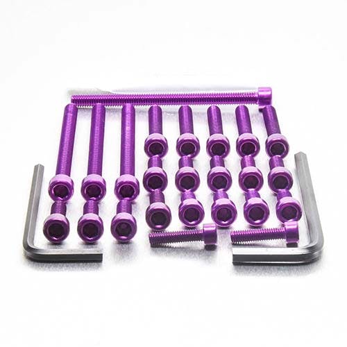 アルミニウム エンジンボルトキット(ソケットキャップ) ヤマハ XS650 '75 EYA240P (CDC) ボルトキャップ アルミニウム エンジンボルトキット(ソケットキャップ) ヤマハ XS650 '75 EYA240P (CDC) ボルトキャップ