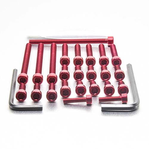 アルミニウム エンジンボルトキット(ソケットキャップ) ヤマハ XS650 '75 EYA240R (CDC) ボルトキャップ アルミニウム エンジンボルトキット(ソケットキャップ) ヤマハ XS650 '75 EYA240R (CDC) ボルトキャップ