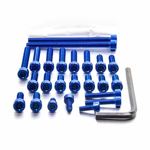 アルミニウム エンジンボルトキット(ソケットキャップ) ヤマハ XJR1200 EYA450B (CDC) ボルトキャップ アルミニウム エンジンボルトキット(ソケットキャップ) ヤマハ XJR1200 EYA450B (CDC) ボルトキャップ