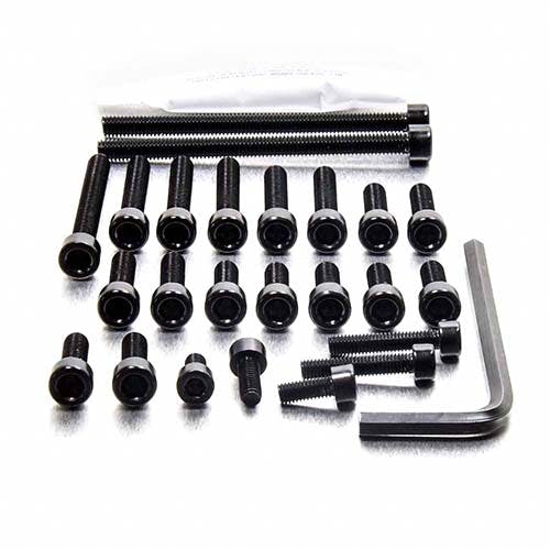 アルミニウム エンジンボルトキット(ソケットキャップ) ヤマハ XJR1200 EYA450BK (CDC) ボルトキャップ アルミニウム エンジンボルトキット(ソケットキャップ) ヤマハ XJR1200 EYA450BK (CDC) ボルトキャップ