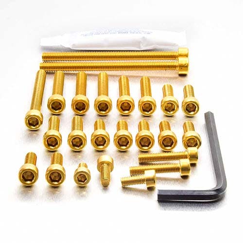 アルミニウム エンジンボルトキット(ソケットキャップ) ヤマハ XJR1200 EYA450G (CDC) ボルトキャップ アルミニウム エンジンボルトキット(ソケットキャップ) ヤマハ XJR1200 EYA450G (CDC) ボルトキャップ