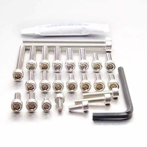 アルミニウム エンジンボルトキット(ソケットキャップ) ヤマハ XJR1200 EYA450S (CDC) ボルトキャップ アルミニウム エンジンボルトキット(ソケットキャップ) ヤマハ XJR1200 EYA450S (CDC) ボルトキャップ