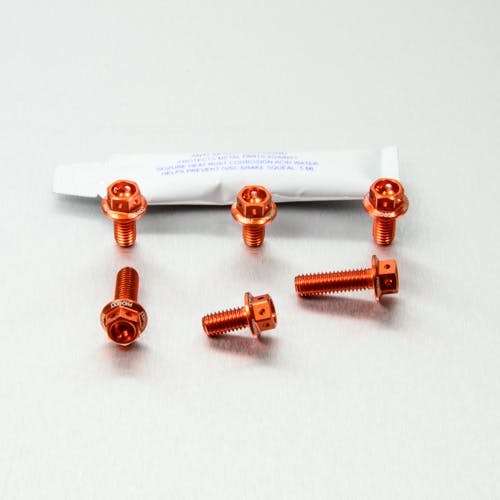 アルミ フェアリングボルトキット KTM 125 SX レーススペック Etched