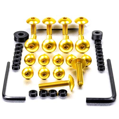 アルミ フェアリングボルトキット ヤマハ FZR 600 -'94 FYA180G (CDC) その他(ボルト) アルミ フェアリングボルトキット ヤマハ FZR 600 -'94 FYA180G (CDC) その他(ボルト)