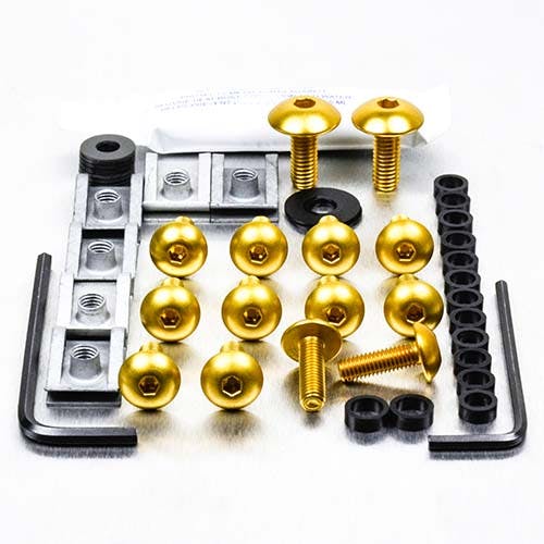 アルミ フェアリングボルトキット ヤマハ TDM 900 '02-'05 FYA358G (CDC) その他（ボルト）