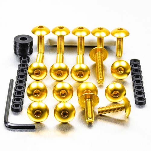 アルミ フェアリングボルトキット ヤマハ FZR 1000 Genesis '87-'88 FYA375G (CDC) その他(ボルト) アルミ フェアリングボルトキット ヤマハ FZR 1000 Genesis '87-'88 FYA375G (CDC) その他(ボルト)