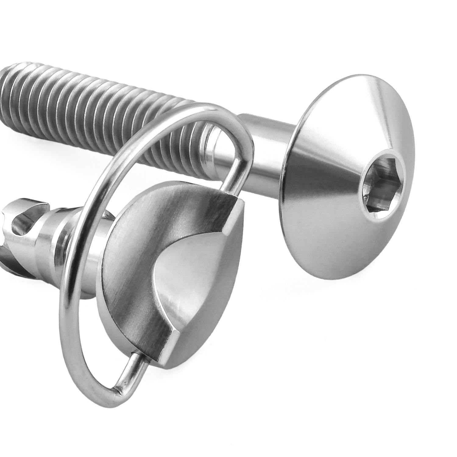 チタン フェアリングキット ヤマハ YZF1000 R1 クイックリリース FYA399QRTI (CDC) その他（ボルト）