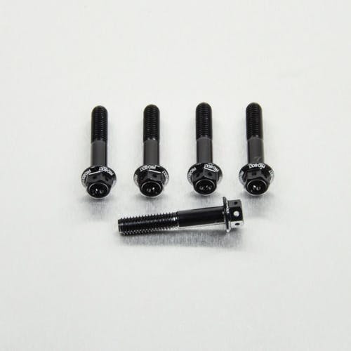 アルミニウム フランジヘックスヘッドボルト M6 x (1.00mm) x 35mm