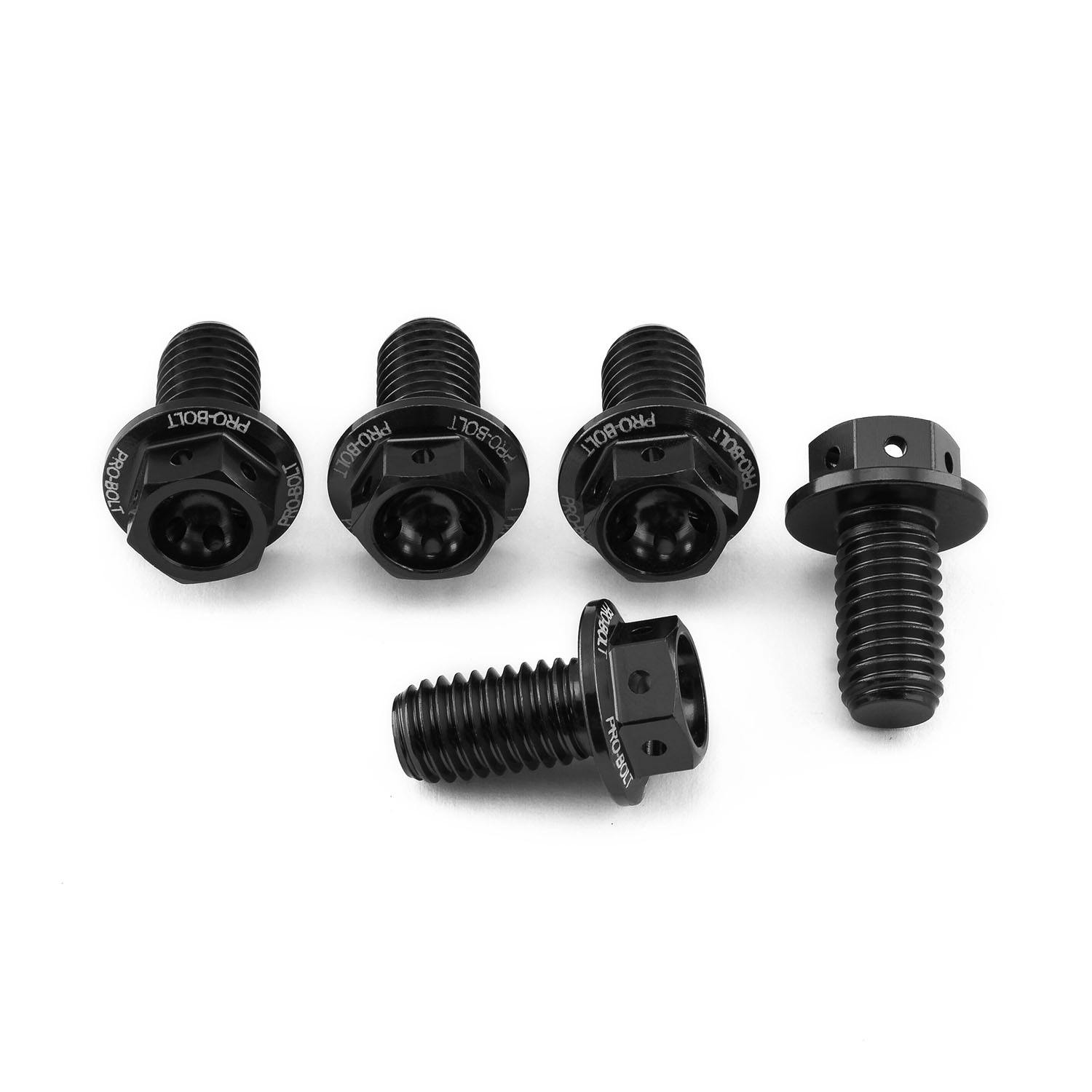 アルミニウム フランジヘックスヘッドボルト M8 x (1.25mm) x 15mm