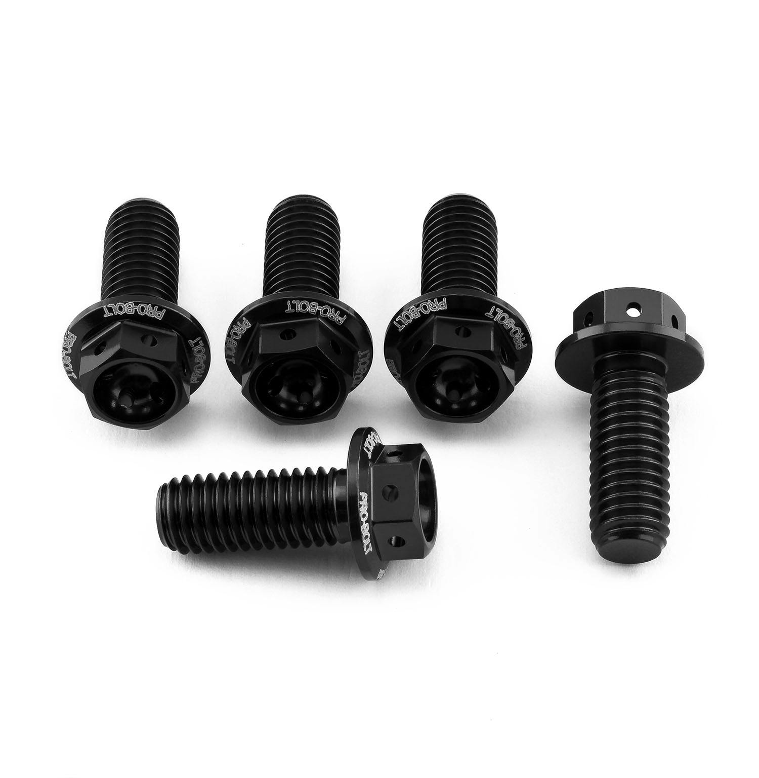 アルミニウム フランジヘックスヘッドボルト M8 x (1.25mm) x 20mm