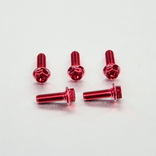 アルミニウム フランジヘックスヘッドボルト M8 x (1.25mm) x 25mm