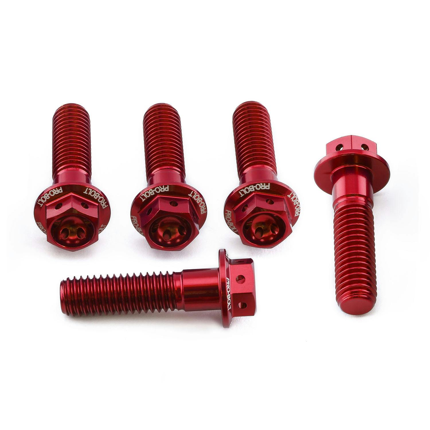 アルミニウム フランジヘックスヘッドボルト M8 x (1.25mm) x 30mm