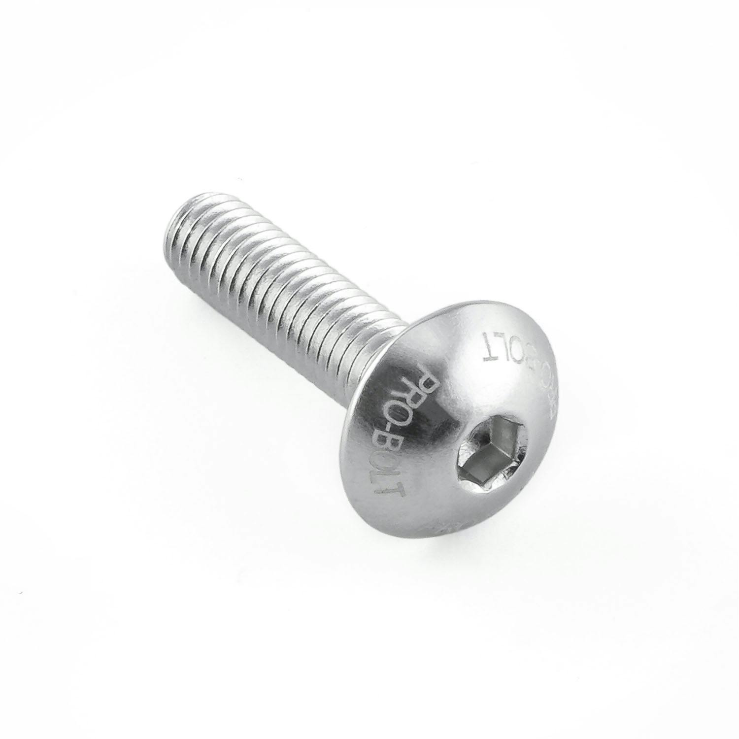 アルミニウム ドームヘッドボルト M5x(0.80mm) 長さ20mm LFB520SE (CDC