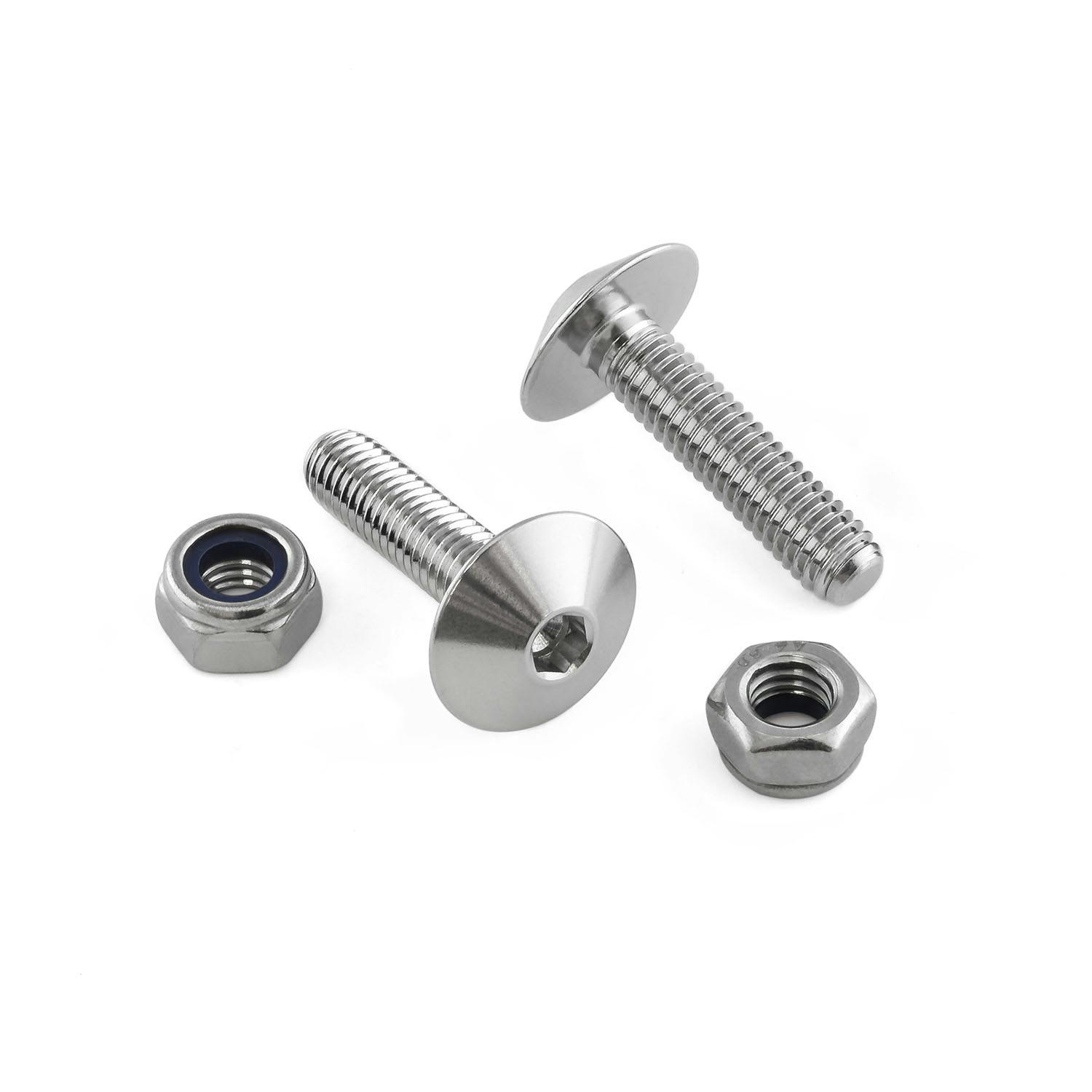 バイナンス 金属製 ステンレス ナンバープレートキット 10 NPLATE50SS (CDC)【別送品