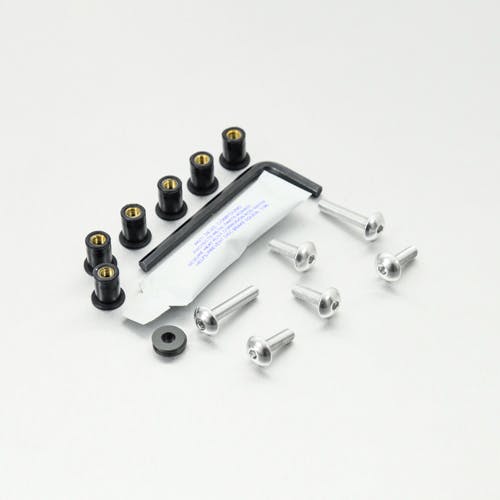 アルミ スクリーンボルト キット カワサキ ZZR1100 C-D 90-02 SK6001S (CDC)【別送品】