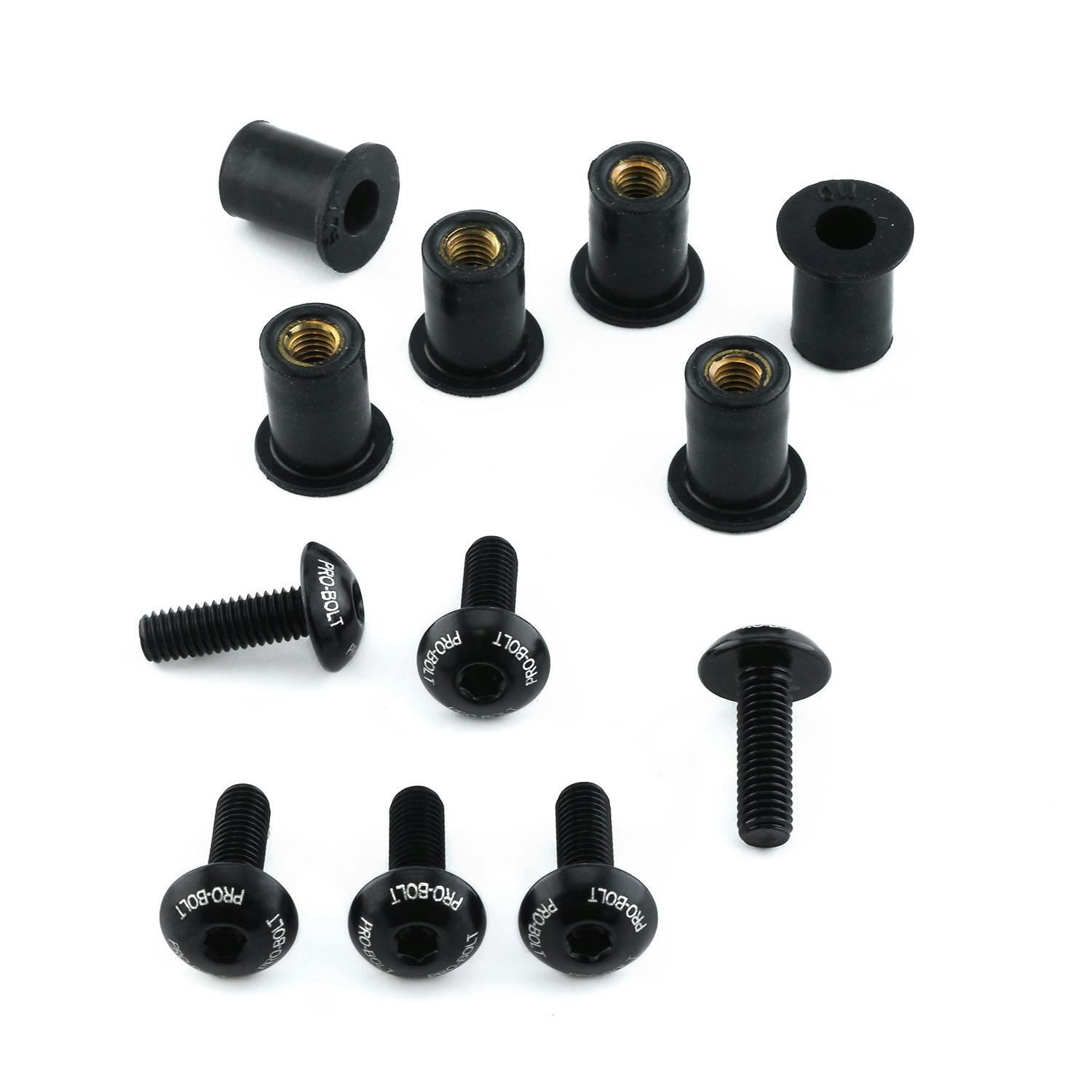 アルミ スクリーンボルト キット 6個入り SK6BKE (CDC)【別送品