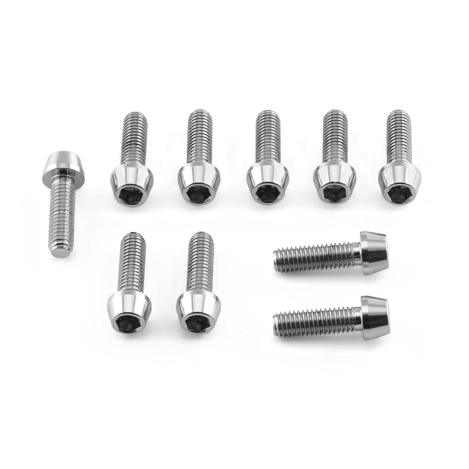 ステンレス ディスクボルト ソケットキャップ M6 x 20mm フロント 10個
