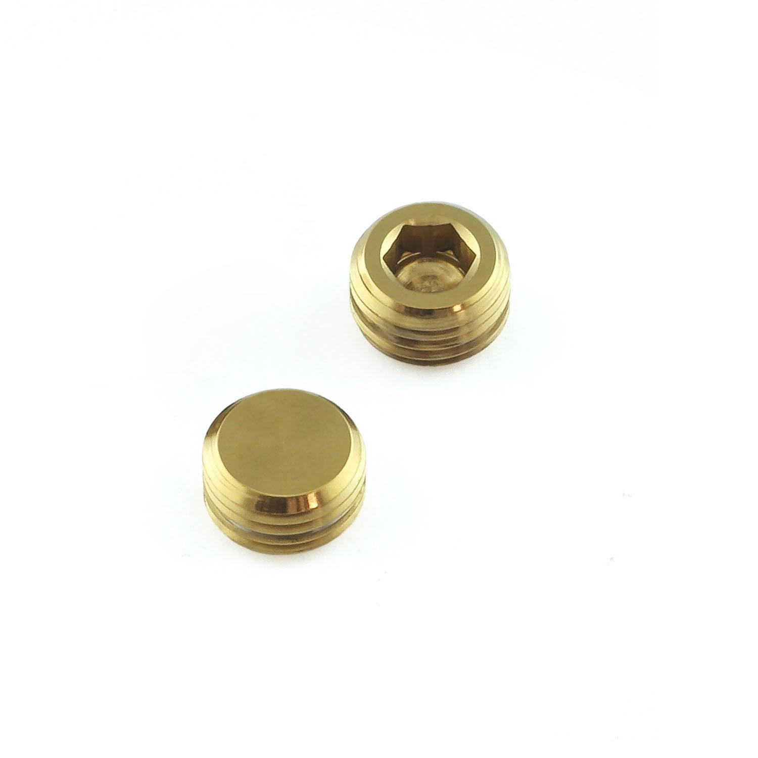 ステンレス キャリパーピン ブランクプラグ 六角レンチドライブ ペア ク リアキャリパー SSPINGRUB-2Z2G (CDC)【別送品】