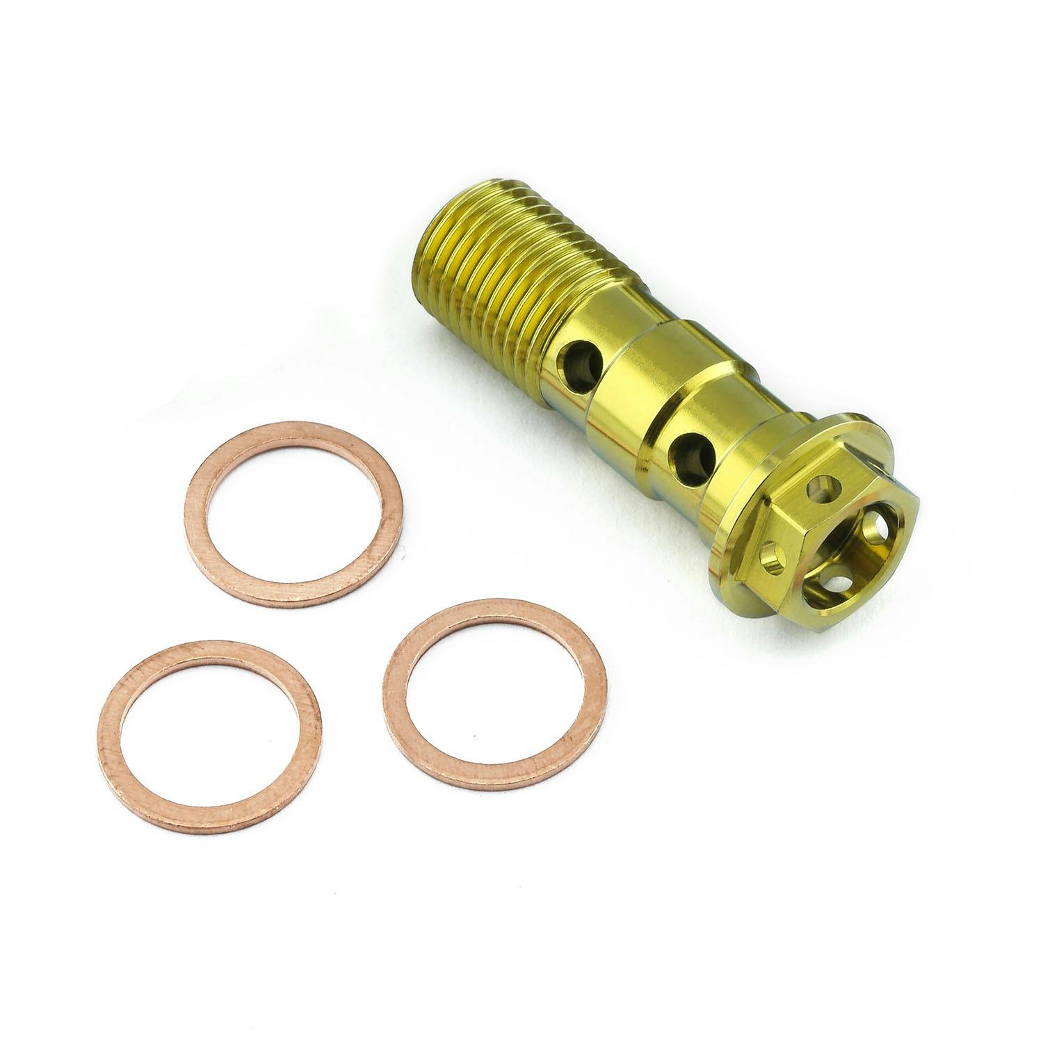 チタン ダブルバンジョーボルト M10 x (1.00mm) レーススペック