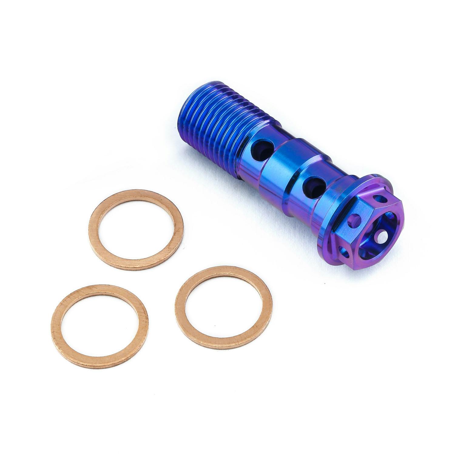 チタン ダブルバンジョーボルト M10 x (1.00mm) レーススペック
