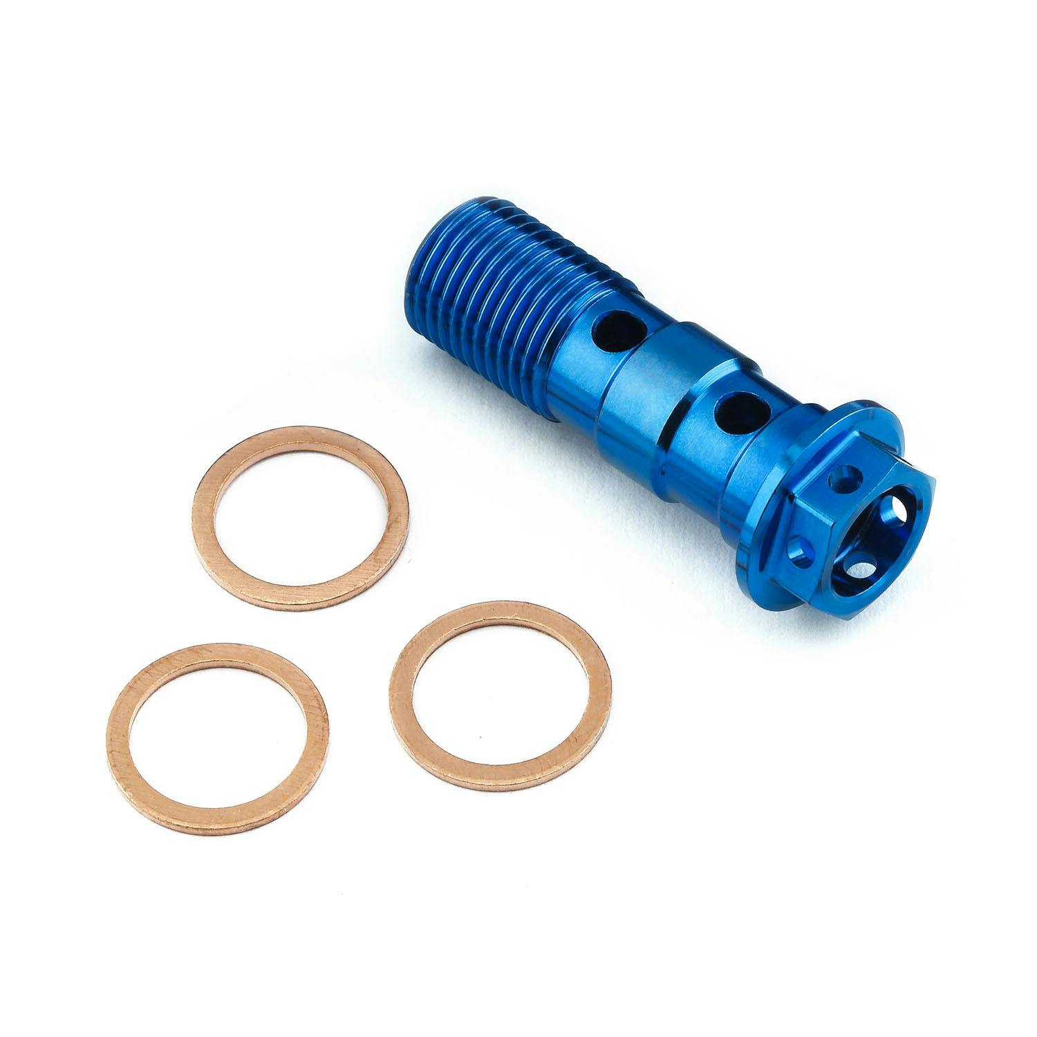 チタン ダブルバンジョーボルト M10 x (1.00mm) レーススペック リア