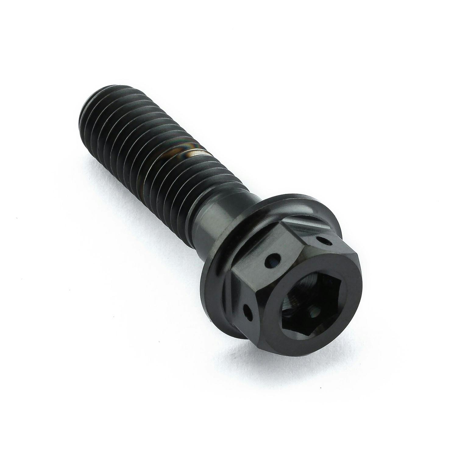 チタン デュアルドライブ ボルト M8 (1.25mm)x 30mm レーススペック TIDD830RBK (CDC)【別送品】