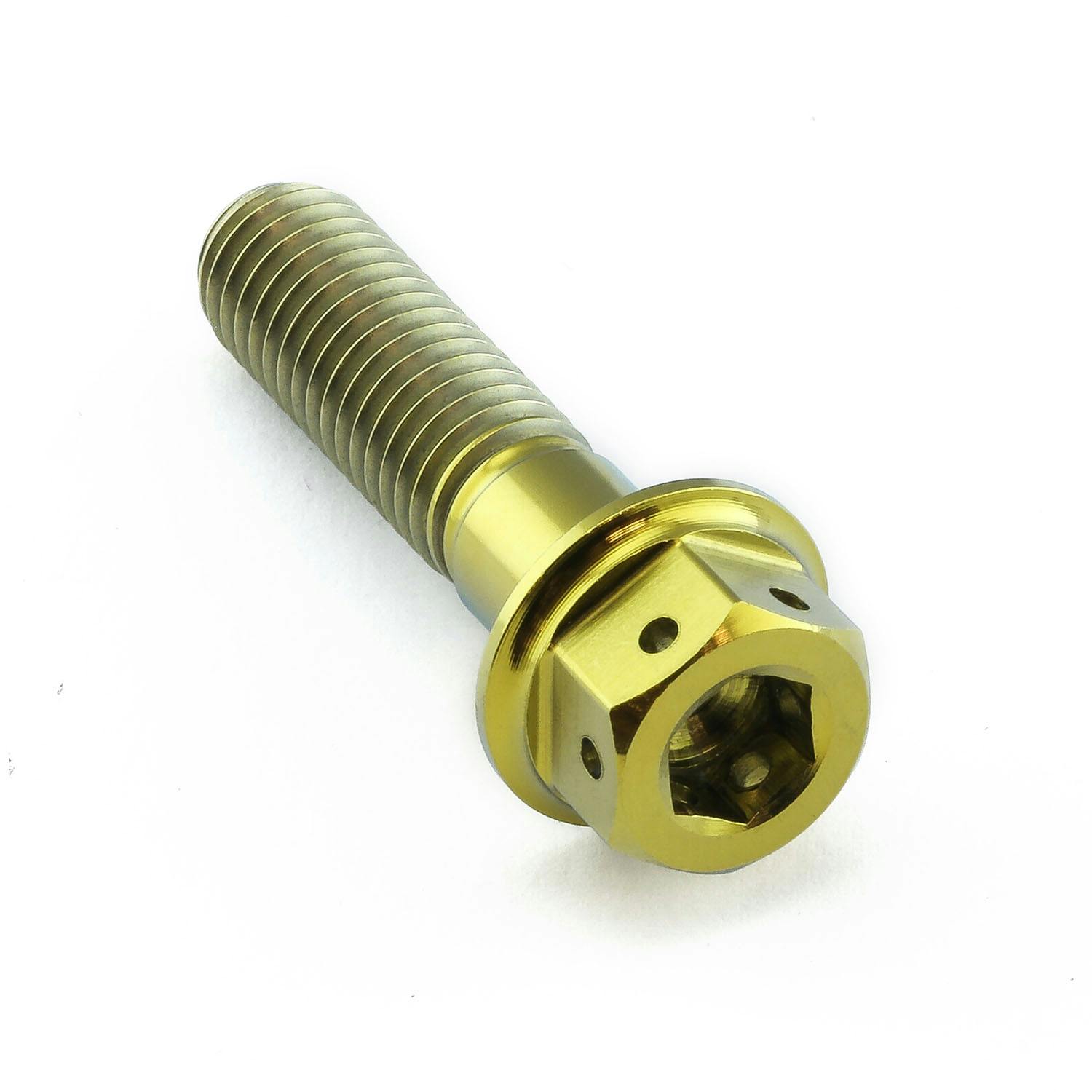 チタン デュアルドライブ ボルト M8 (1.25mm)x 32mm レーススペック