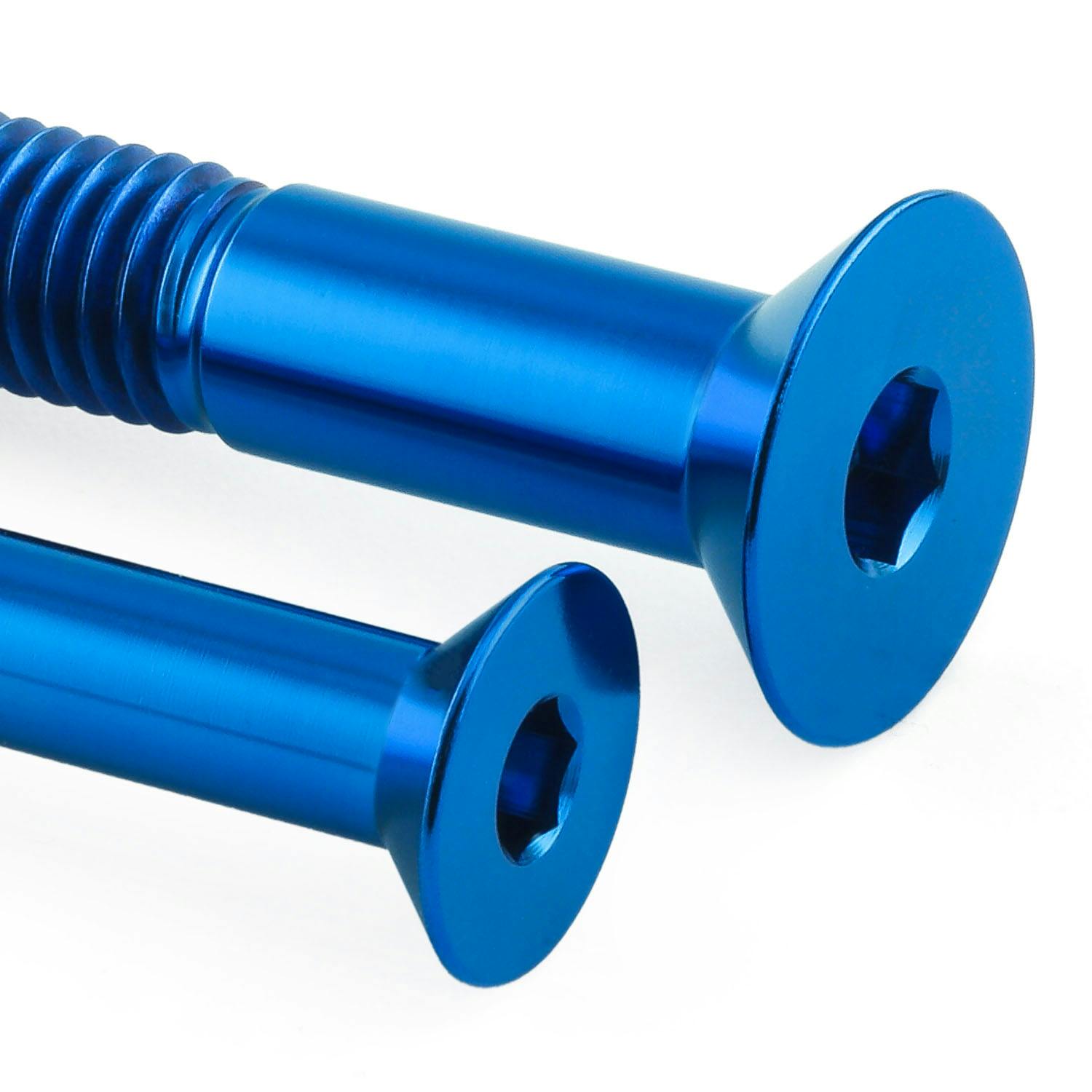 チタン ディスクボルト M6x15mm Countersunk 6個パック フロント