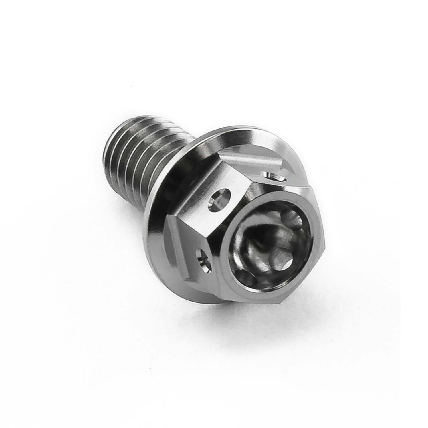 チタン ヘックスヘッド M6 x (1.00mm) 長さ12mm レーススペック
