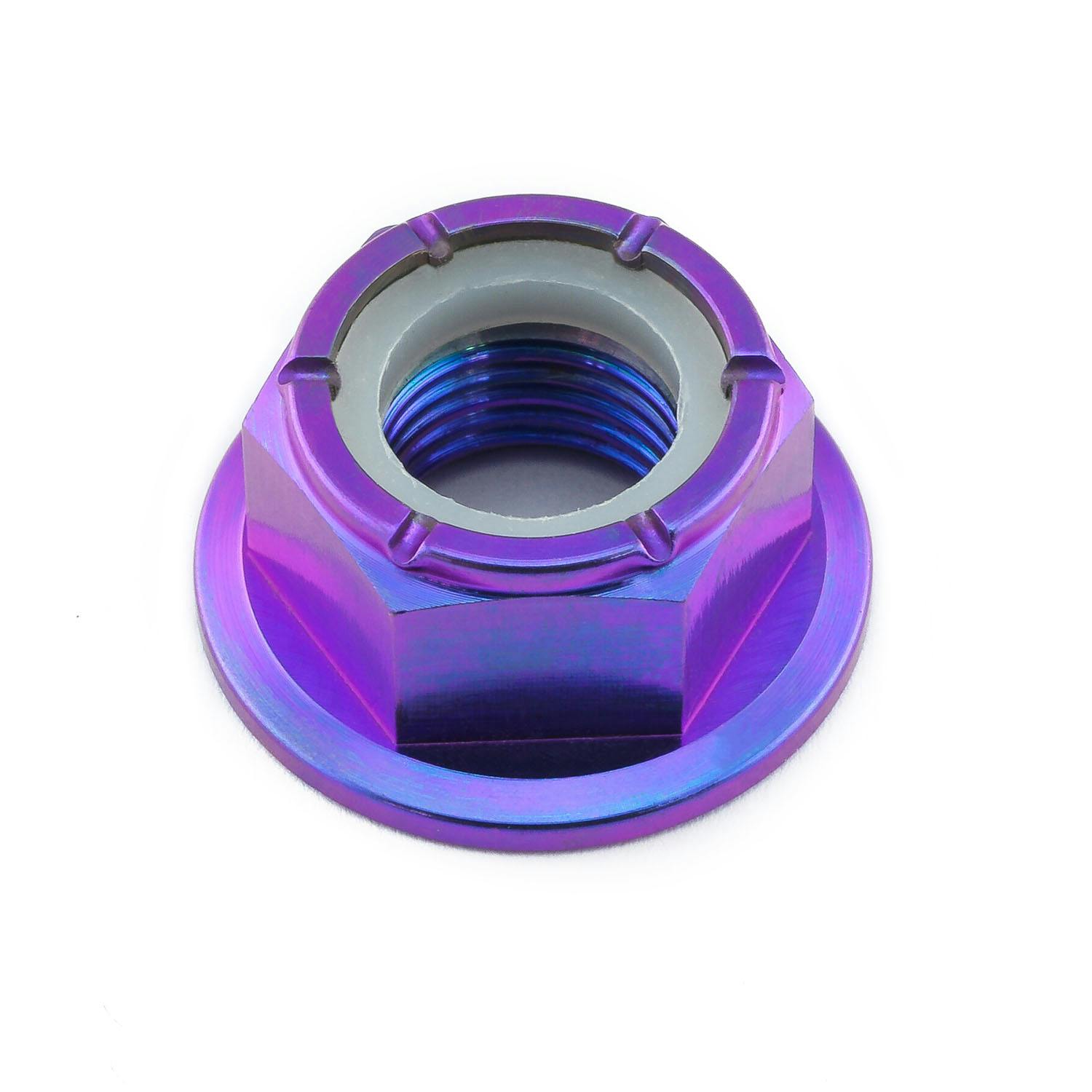 チタン フランジ ナイロンナット M12 x (1.25mm) TINYNFL12FFP (CDC)【別送品】