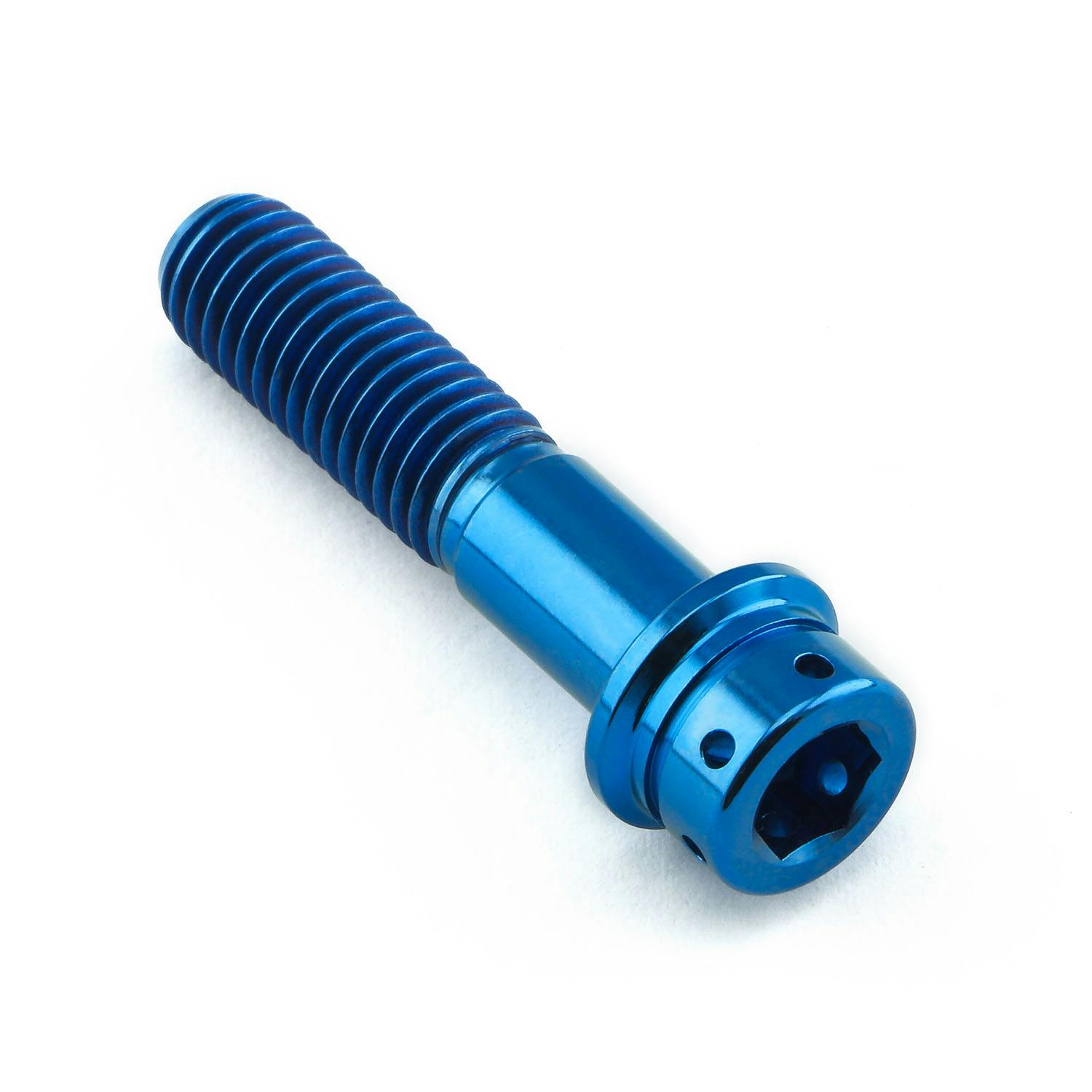 チタン フランジキャップレーススペックボルト M8x(1.25mm)x35mm