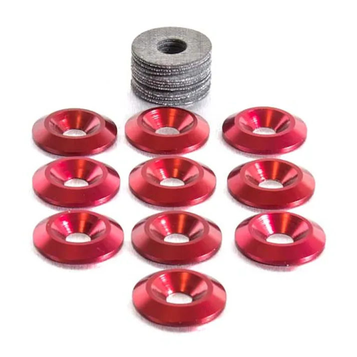 アルミニウム カウンターシャンクボルト用 ワッシャ M5 (外径19mm) 10個入り WAC5-10R (CDC)【別送品】