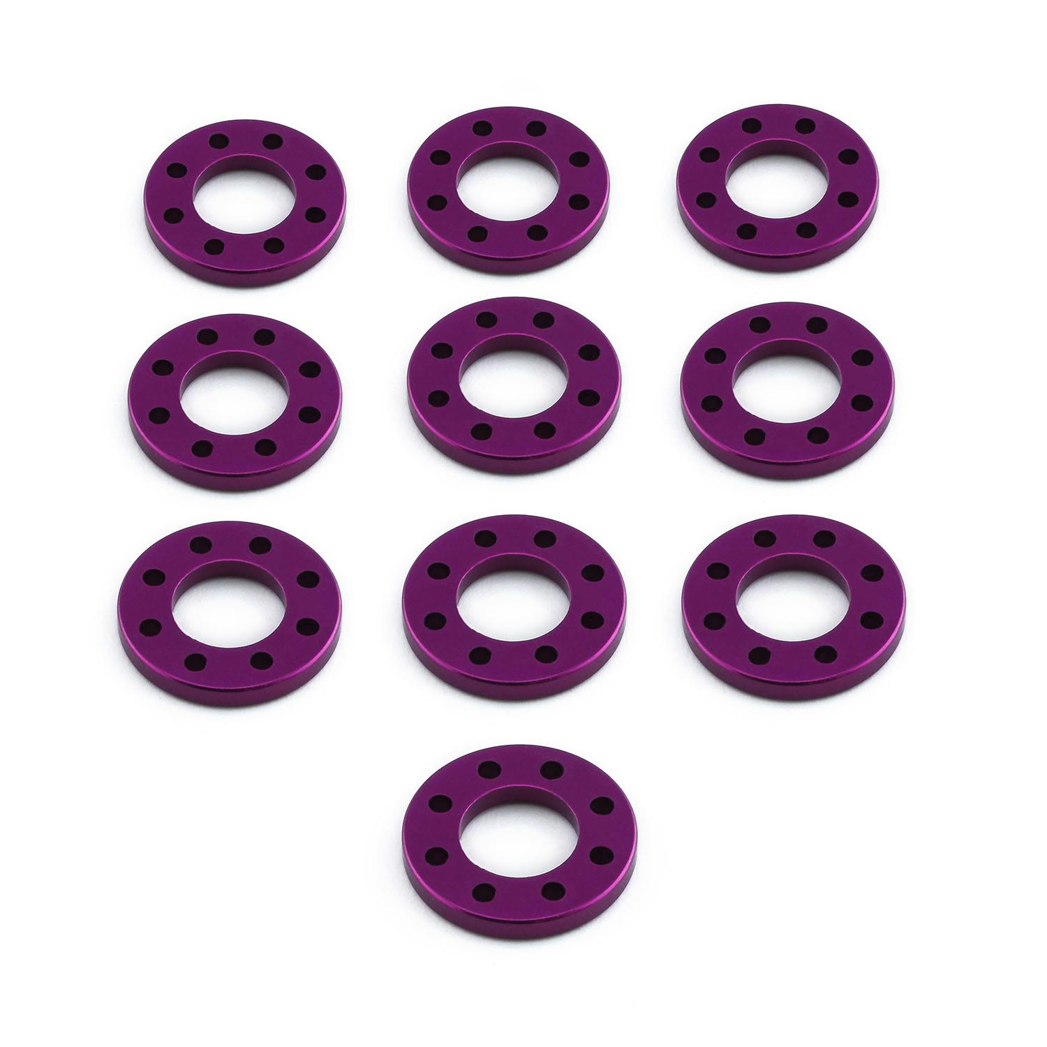 アルミ ドリルド ワッシャ M8 10個入りパック WAD8-10P (CDC)【別送品】