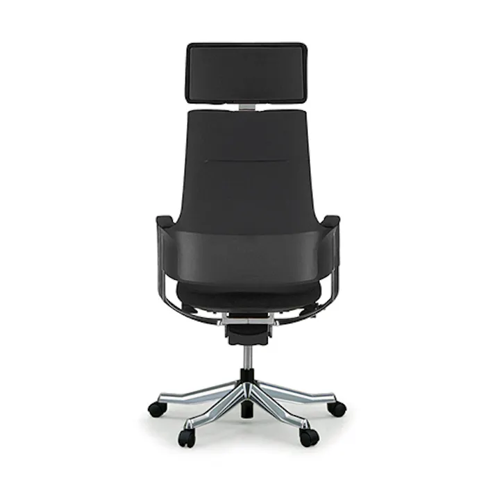 Agency オフィスチェア デルフィ ブラック デルフィー ハイバック ゲーミングチェア 布張り 仕事 チェア MERRYFAIR オフィス家具 事務所 椅子 137101 デスクチェア アームチェア 書斎椅子【別送品】